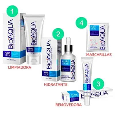 Kit Anti Acne de Bioaqua