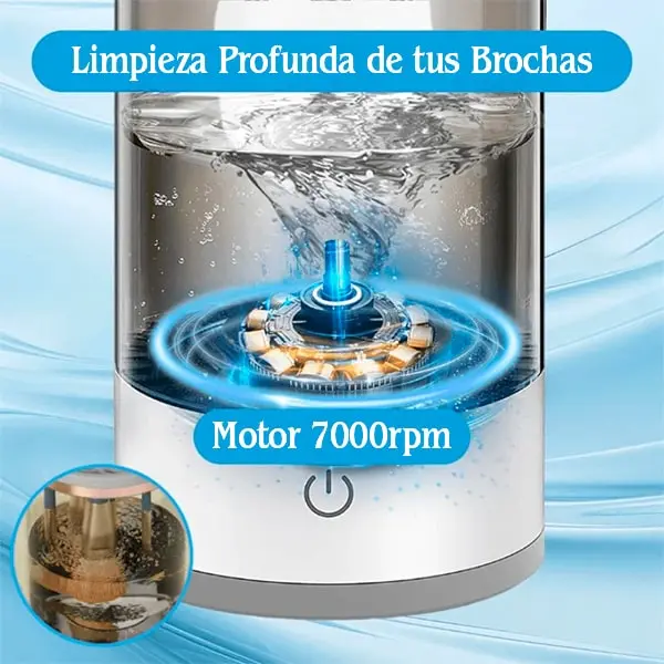 Limpiador de Maquillaje Electrico con motor de 7000rpm