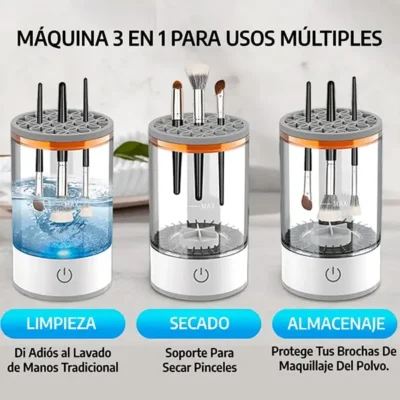 Limpiador de Maquillaje Electrico Multiusos